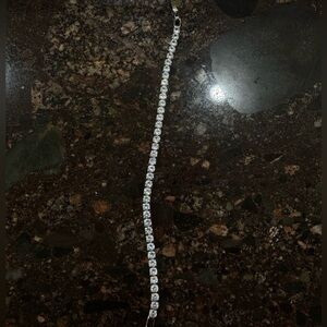 Cubic Zirconia (CZ) Diamond Tennis Bracelet